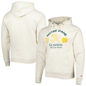 Notre Dame Fighting Irish Guinness Stadium Pullover Hoodie - Oatmeal
